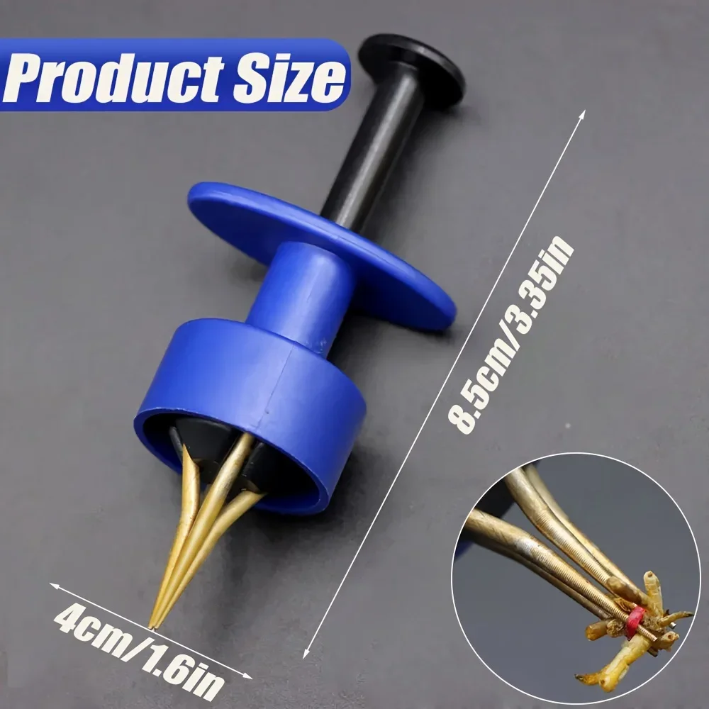 300/ 700/ 1000pcs Baits Elastic Rubber Rings Worm Bait Clip Fishing Hand Tied with Granular Rubber Bands Pellet Bait Bandage